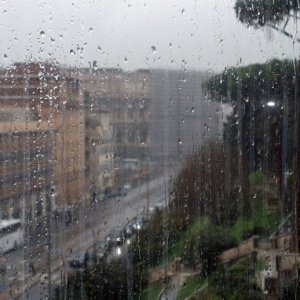 Blick auf Kolosseum von Hotel Delta Colosseo