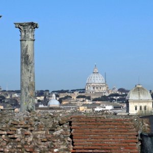Palatin - Blick auf St. Peter