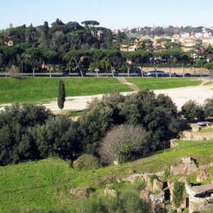 Palatin - Blick auf Circus Maximus