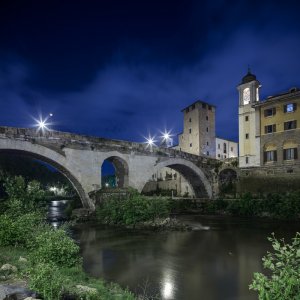 Nachtfototour Ponte Fabricio Tiberinsel