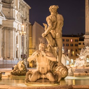 Nachttour Piazza Navona Mohrenbrunnen