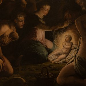 Borghese Geburt Christi  Vasari
