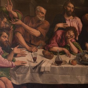 Borghese letztes Abendmahl Jacopo Bassano