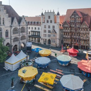 Hildesheim historischer Marktplatz