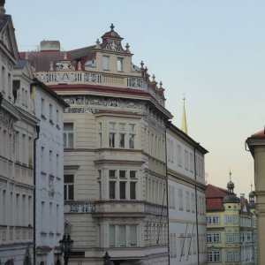 Brgerhuser in der Nerudagasse auf der Kleinseite