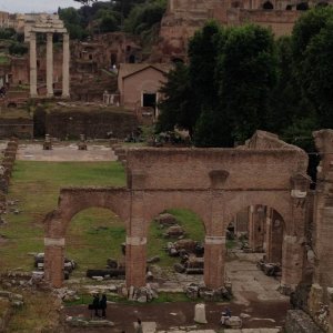 Blick auf das Forum Romanum