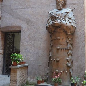 Santa Maria degli Angeli e degli Martiri Gallileo Statue