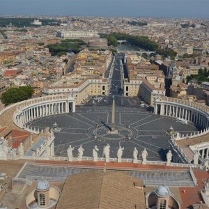 Vatikan von oben wow