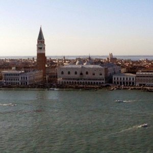 Blick vom Campanile von San Giorgio Maggiore