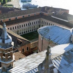 Blick vom Campanile von San Giorgio Maggiore