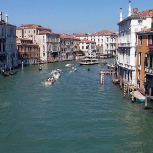 Auf dem Ponte Accademia