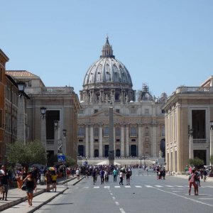 erster Blick auf San Pietro