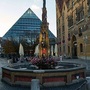 Ulm Stadtbummel Marktplatz