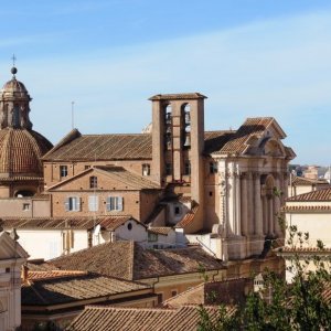 S. Maria in Campitelli vom Kapitol aus