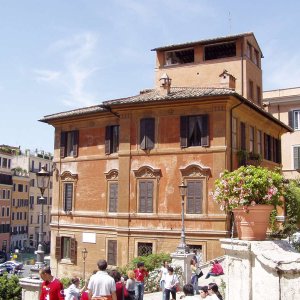 Blick von der Spanischen Treppe