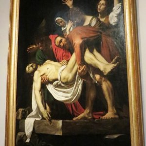 VM: Caravaggio, Kreuzabnahme