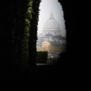 Schlüssellochblick bei Santa Maria del Priorato