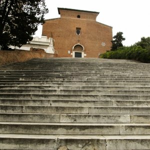 Treppe zur Kirche Santa Maria in Aracoeli