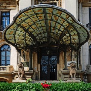 Eingang des George Enescu National Museum