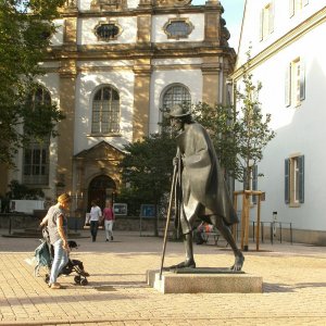 Pilger in Speyer