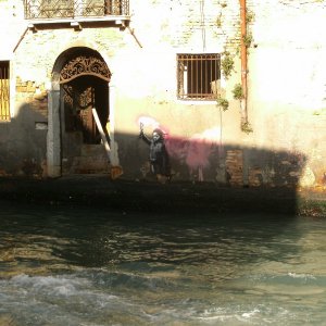 Bansky in Venedig - Okt. 19