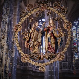 Lorenzkirche Nürnberg Engelsgruß