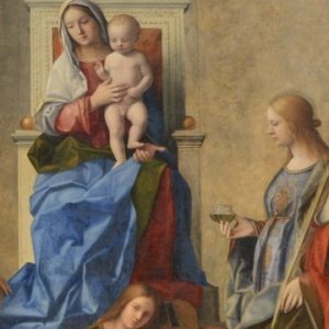 Santa Lucia - Ausschnitt Sacra Conversazione, Bellini