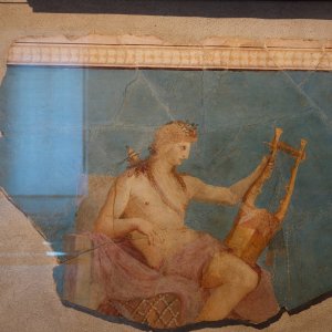 Apollo Citaredo, fresko