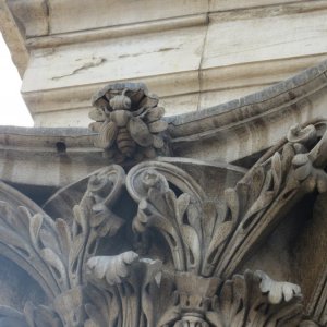 Pantheon - Säulenkapitell mit Biene