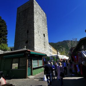 Como Turm der Stadtmauer