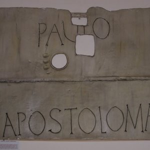 Lapis Sepulcri Sancti Pauli Apostoli