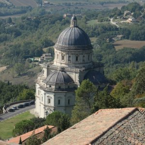 Santa Maria della Consolazione - vom Glockenturm von S. Fortunato aus