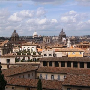 Blick auf Monastero Tor de'Specchi