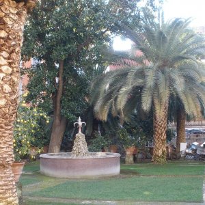 Garten des Palazzo Spada