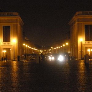 Petersplatz - Blick in die Via della Concilliazone
