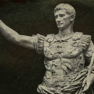 Augustus von Prima Porta - in meinem alten Geschichtsbuch