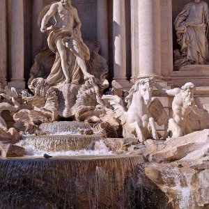 Fontana di Trevi Detail