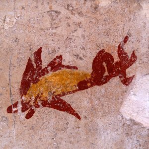 Ostia Antica Delfin Fresco