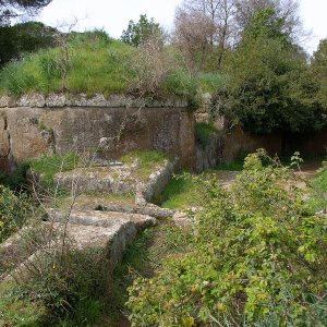 Cerveteri Etruskische Nekropole Tomba