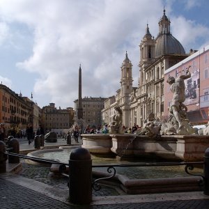 Neptunbrunnen mit Piazza Navona