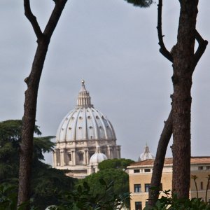 Kuppel von S.Pietro vom Gianicolo
