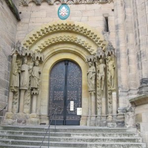 Adamspforte am Bamberger Dom