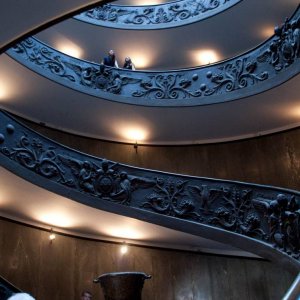Vatikanische Museen - Spiraltreppe