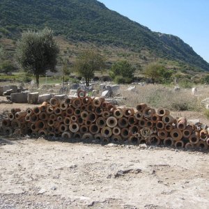 Wasserleitungen in Ephesus