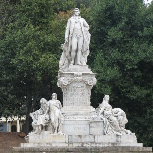 Goethe-Denkmal im Park Villa Borghese