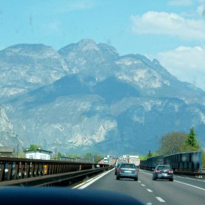 Fahrt von Rom nach Bozen