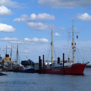 Feuerschiff im Museumshafen