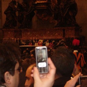 San Pietro Messe mit Benedikt XIV