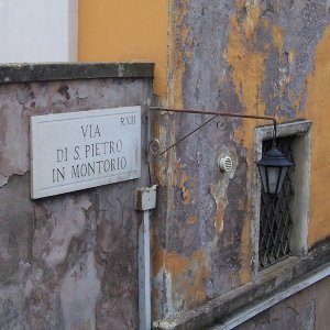 Gianicolo, Via di S. Pietro in Montorio