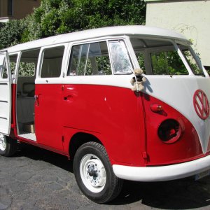 VW-Bus am Gianicolo